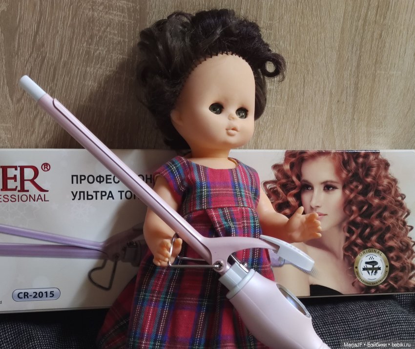 Плойка и ремонт — Реставрация и преображение кукол: ремонт (фото 4)