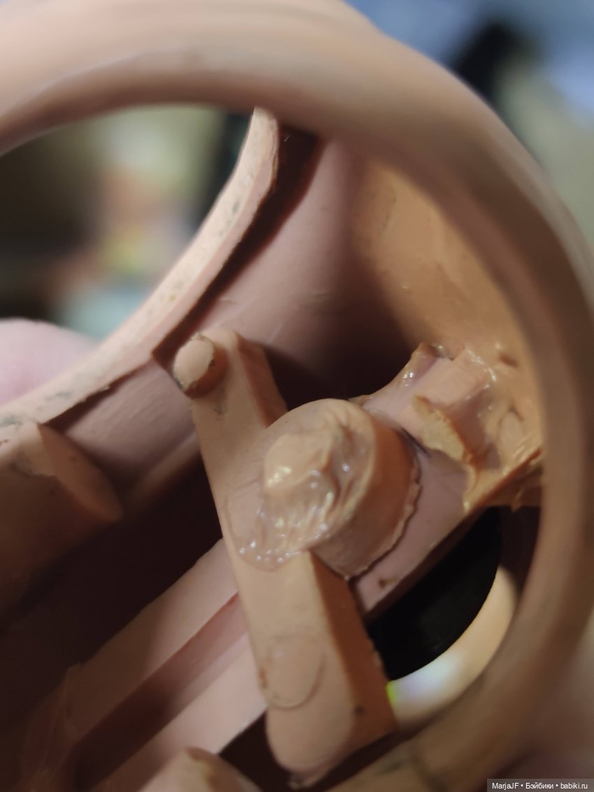 Должок — Реставрация и преображение кукол: ремонт (фото 4)