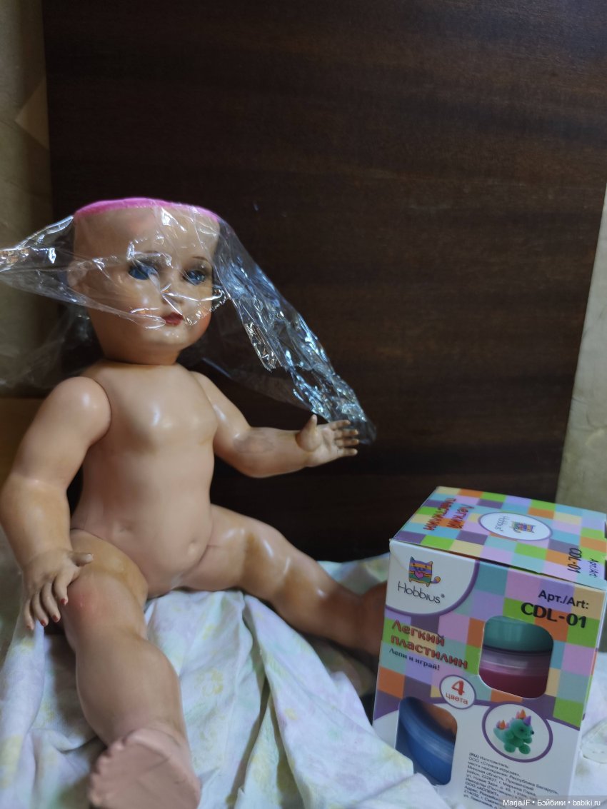 Должок — Реставрация и преображение кукол: ремонт (фото 5)