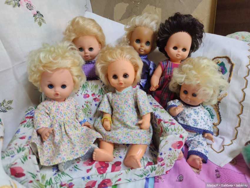 Пухлики обживают диван — Винтажные куклы ГДР (Немки): Бигги (фото 2)