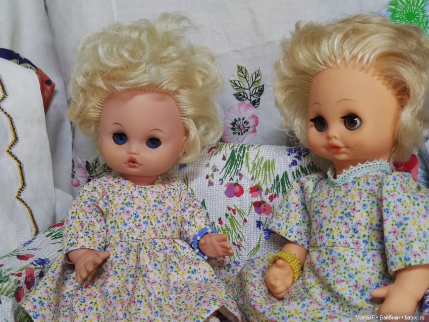 Пухлики обживают диван — Винтажные куклы ГДР (Немки): Бигги (фото 7)