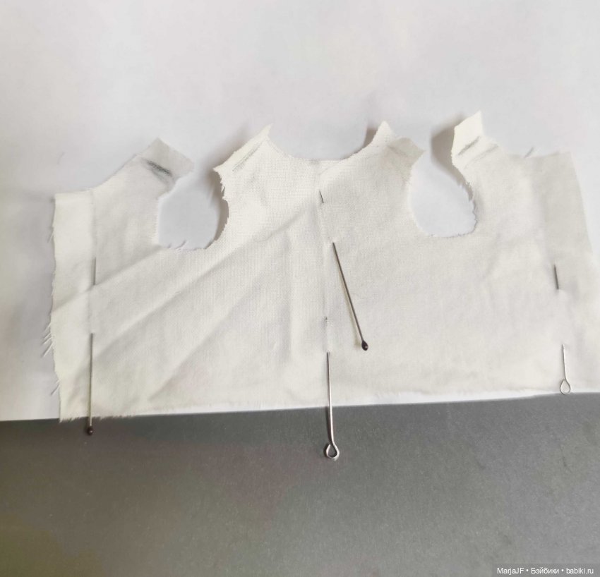 Истинно макетный способ построения кукольной выкройки (фото 10)