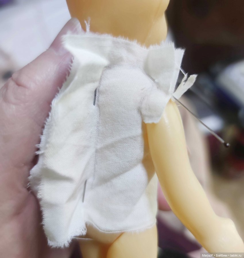 Истинно макетный способ построения кукольной выкройки (фото 7)