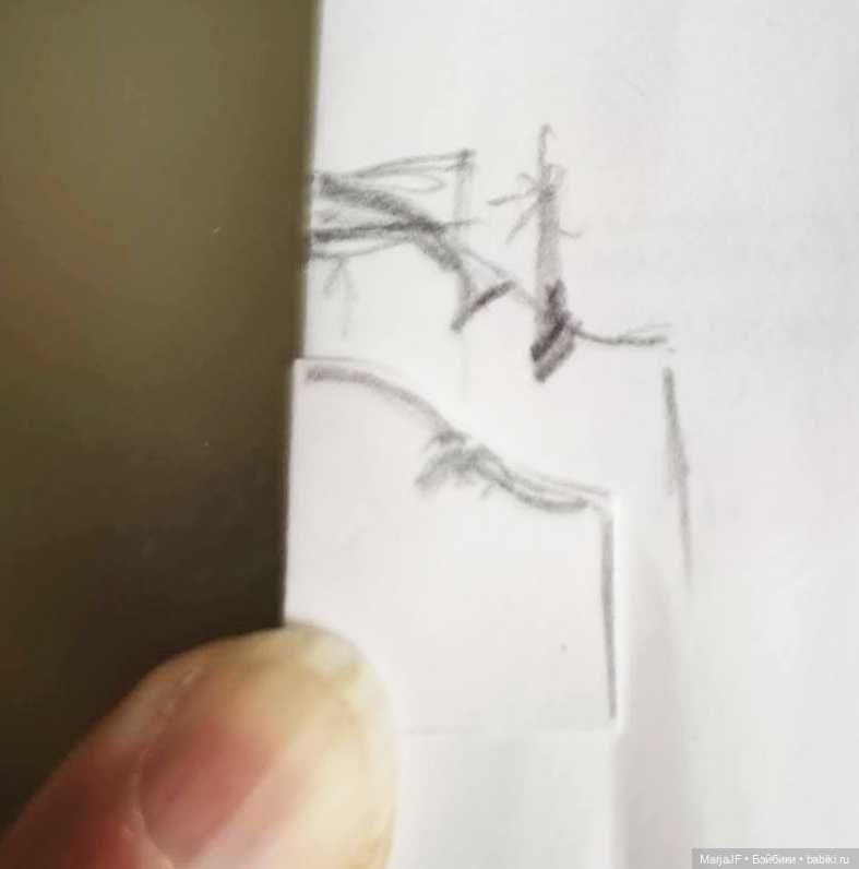 Истинно макетный способ построения кукольной выкройки