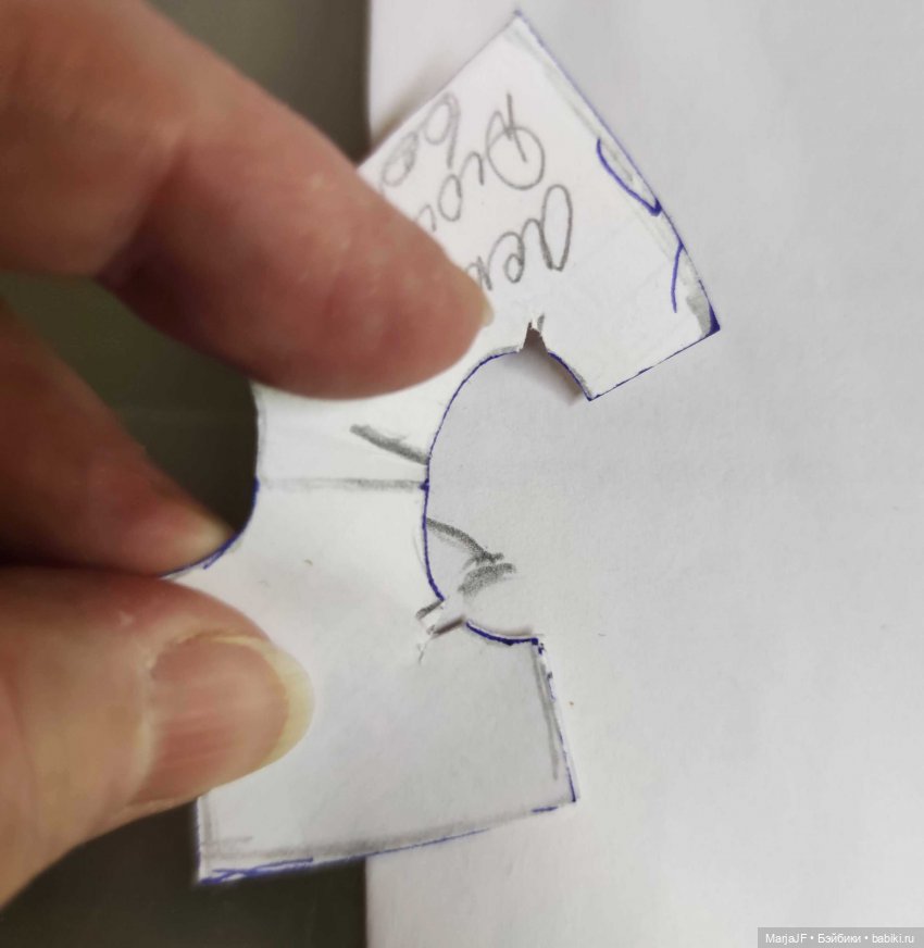 Истинно макетный способ построения кукольной выкройки