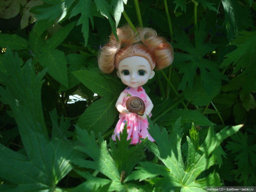 Манюня и Ханна на даче — Куклы Baboliy (Баболи