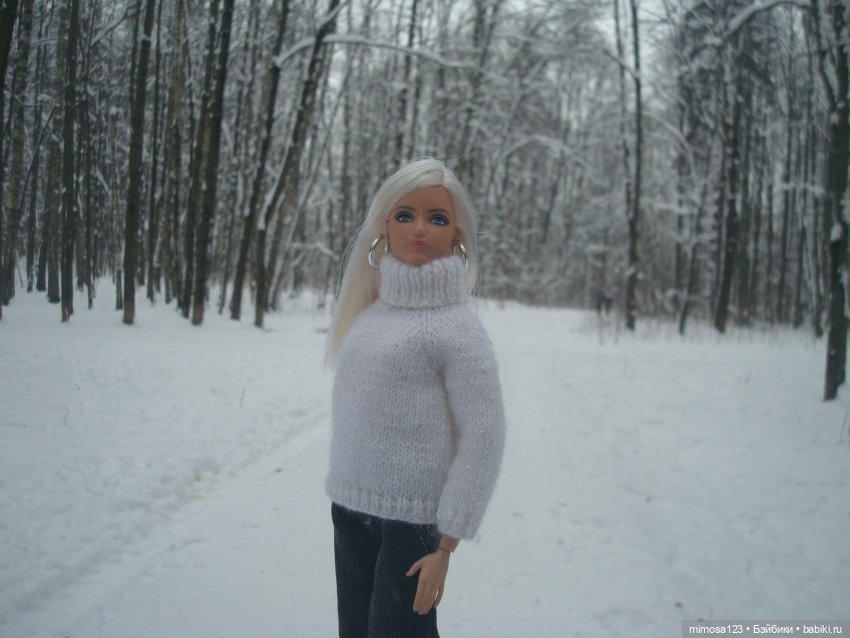 Блондинки зимой — Куклы Barbie (Барби): Looks (фото 4)