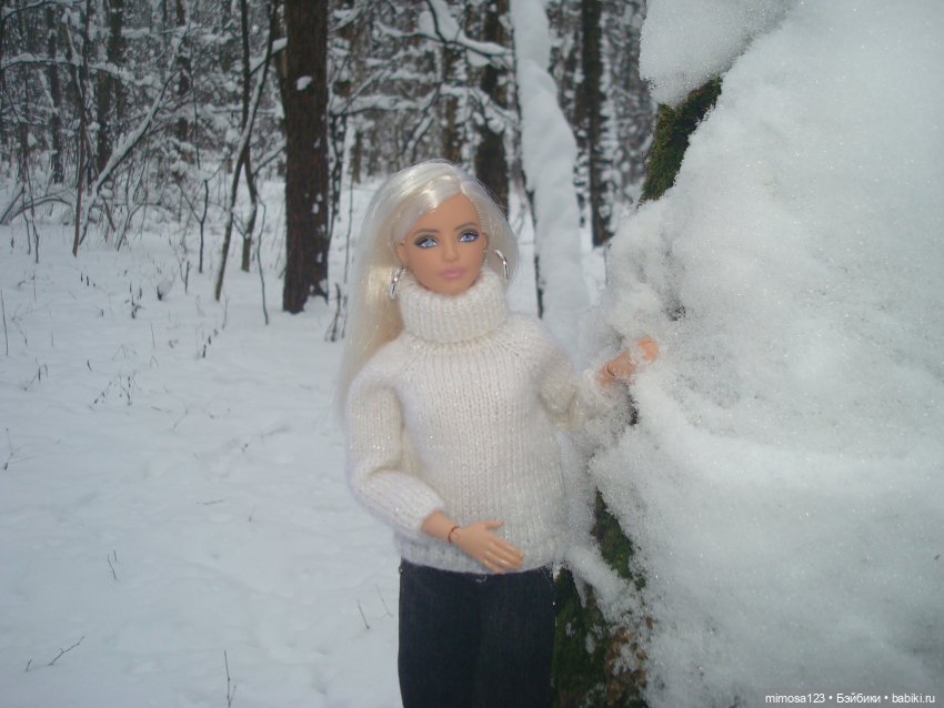 Блондинки зимой — Куклы Barbie (Барби): Looks (фото 5)