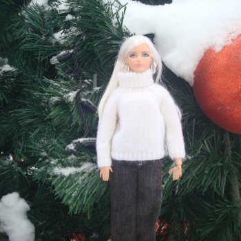 Блондинки зимой.