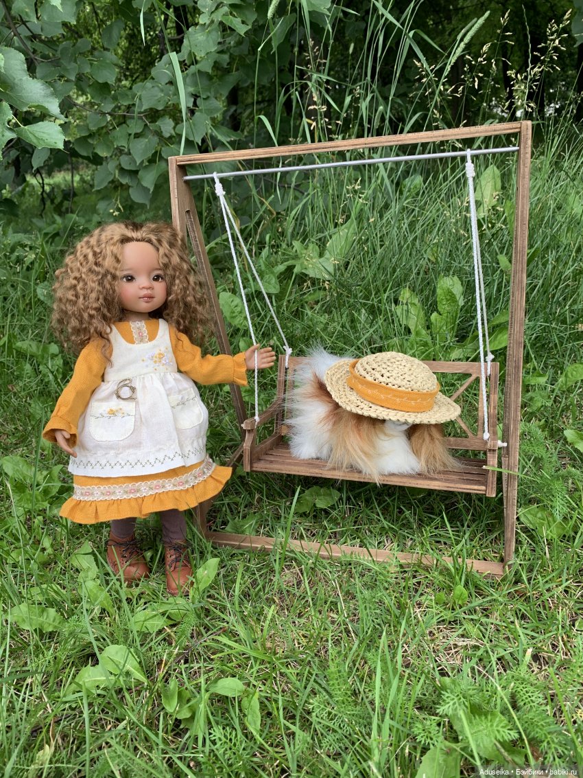 Танцует лето на прощанье — ООАК Paola Reina (Паола Рейна) и испанских кукол: перерисовка (фото 5)