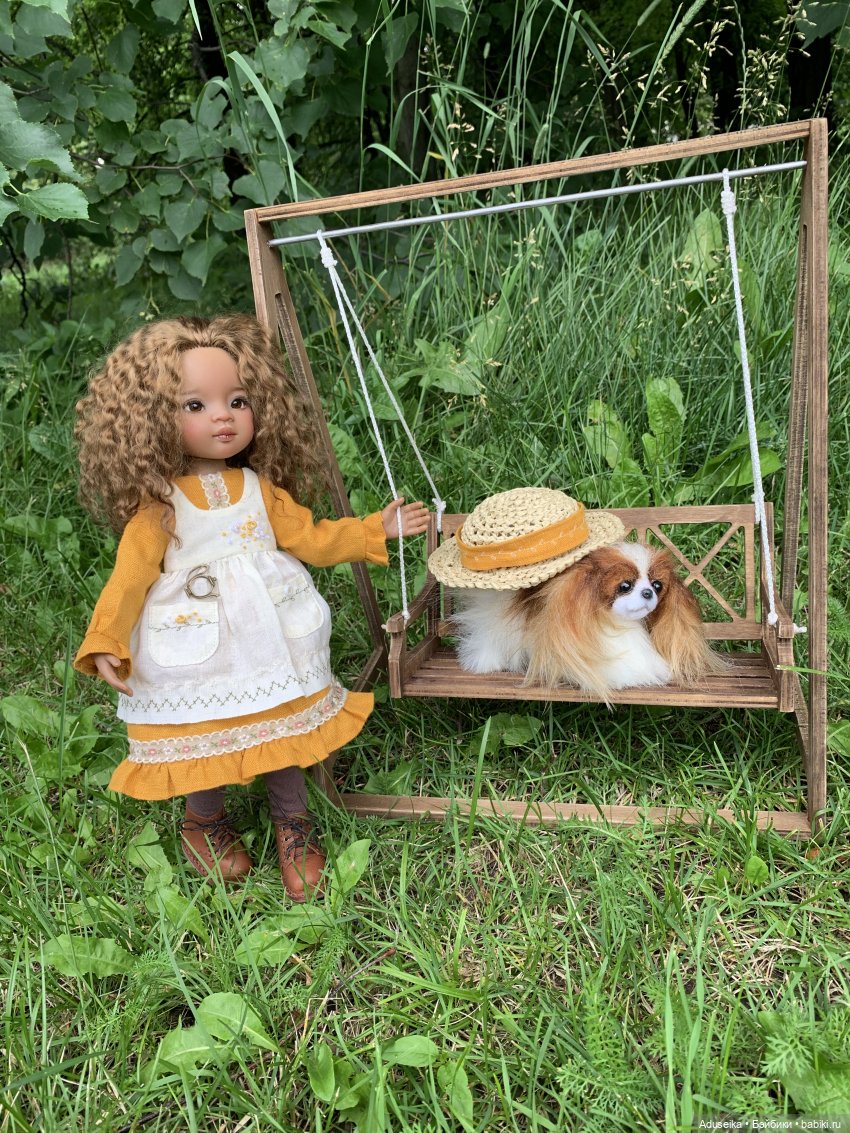 Танцует лето на прощанье — ООАК Paola Reina (Паола Рейна) и испанских кукол: перерисовка (фото 6)