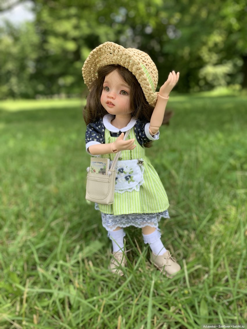 Танцует лето на прощанье — ООАК Paola Reina (Паола Рейна) и испанских кукол: перерисовка (фото 4)