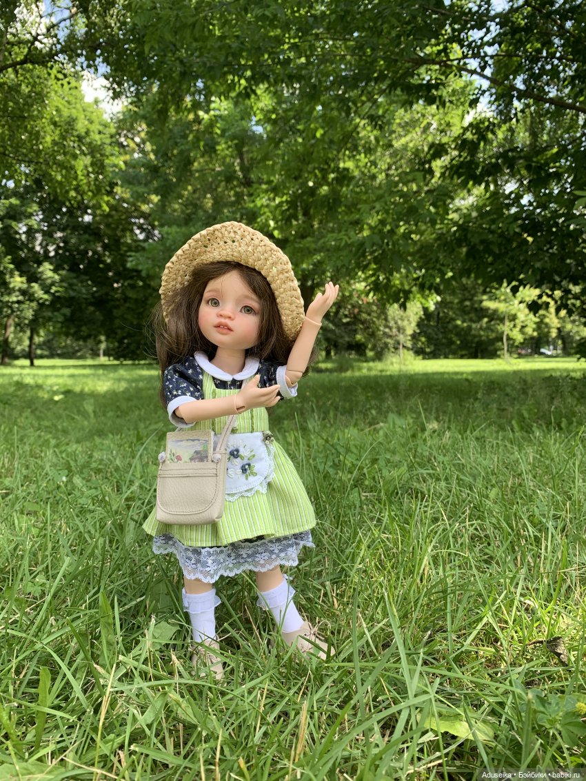 Танцует лето на прощанье — ООАК Paola Reina (Паола Рейна) и испанских кукол: перерисовка (фото 3)