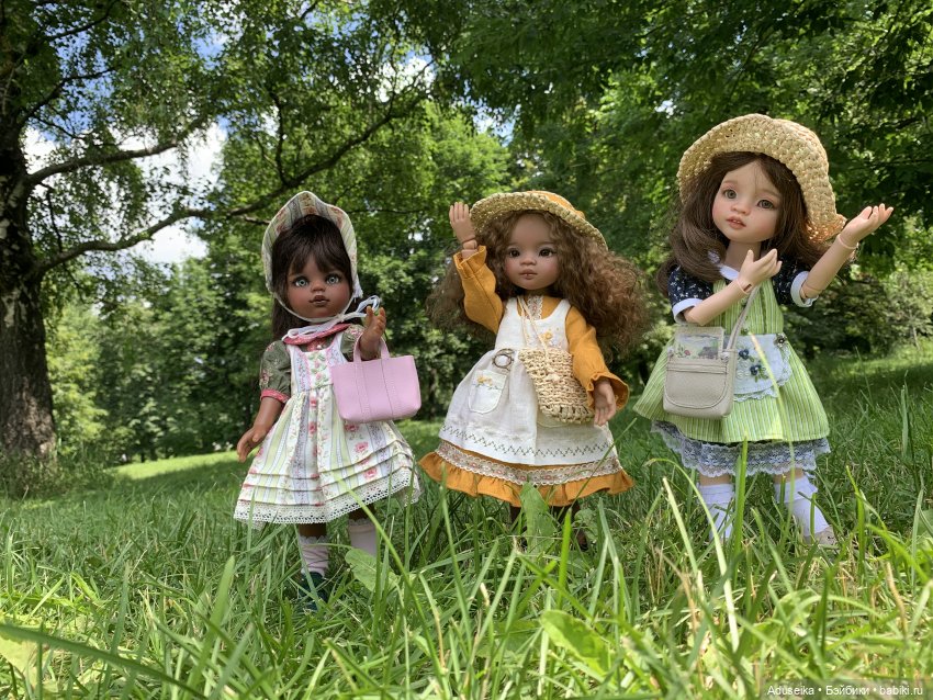 Танцует лето на прощанье — ООАК Paola Reina (Паола Рейна) и испанских кукол: перерисовка