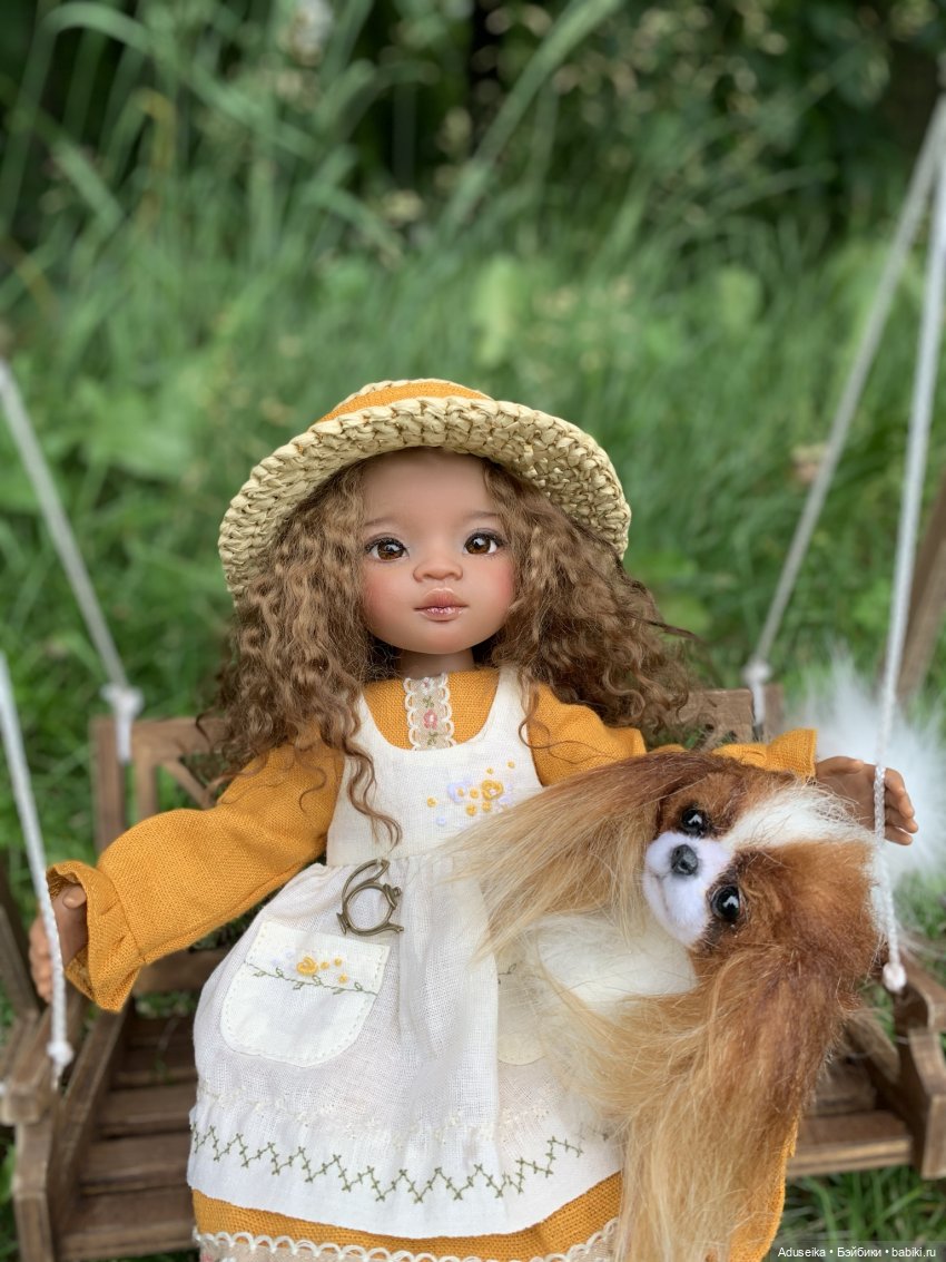 Танцует лето на прощанье — ООАК Paola Reina (Паола Рейна) и испанских кукол: перерисовка (фото 8)