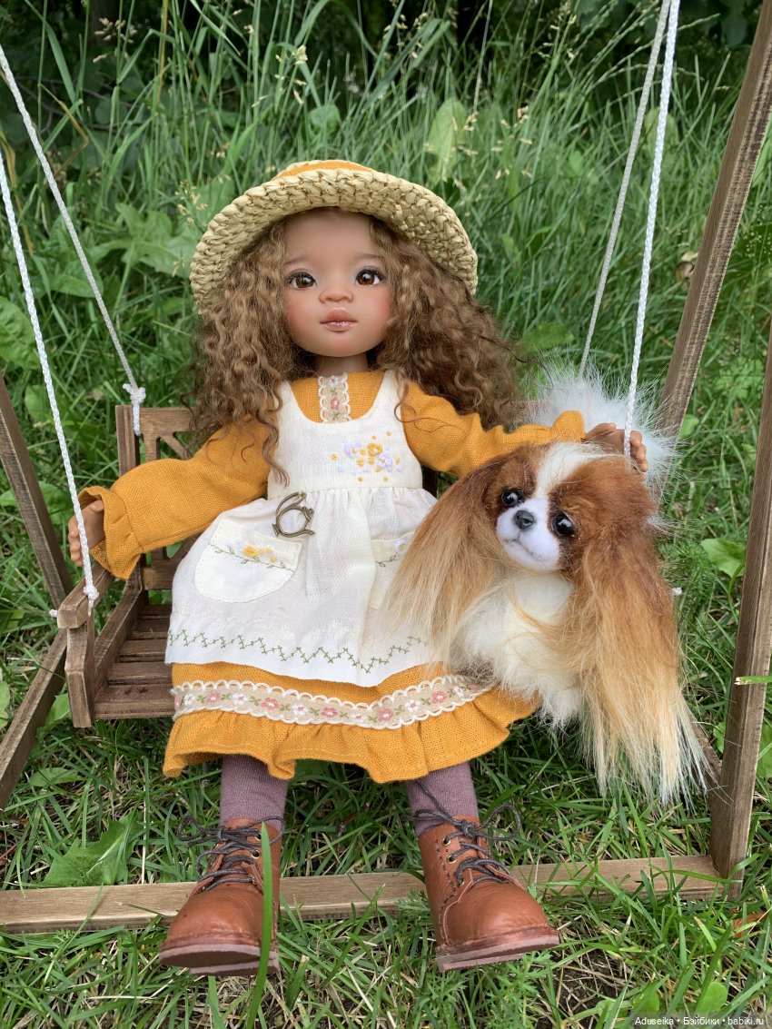 Танцует лето на прощанье — ООАК Paola Reina (Паола Рейна) и испанских кукол: перерисовка (фото 7)