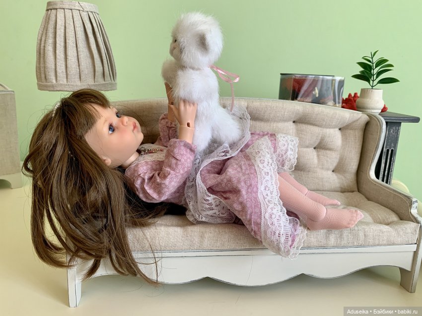 Николь и Пиксель (котик) — ООАК Paola Reina (Паола Рейна) и испанских кукол: перерисовка (фото 10)