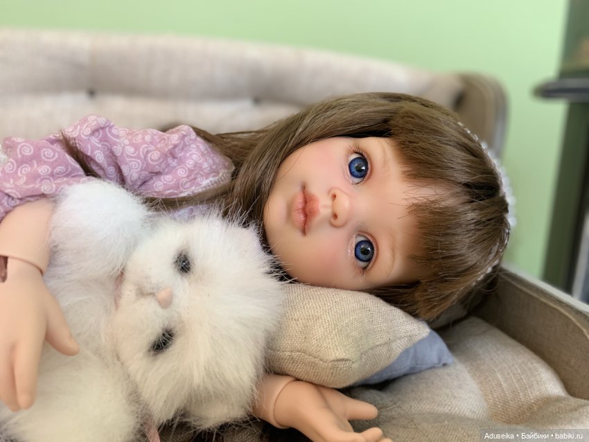 Николь и Пиксель (котик) — ООАК Paola Reina (Паола Рейна) и испанских кукол: перерисовка