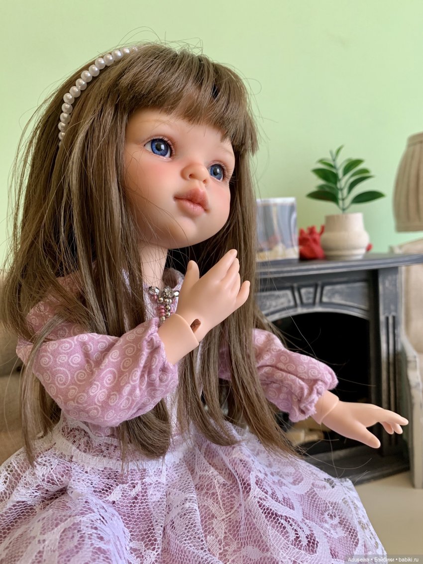 Николь и Пиксель (котик) — ООАК Paola Reina (Паола Рейна) и испанских кукол: перерисовка (фото 2)