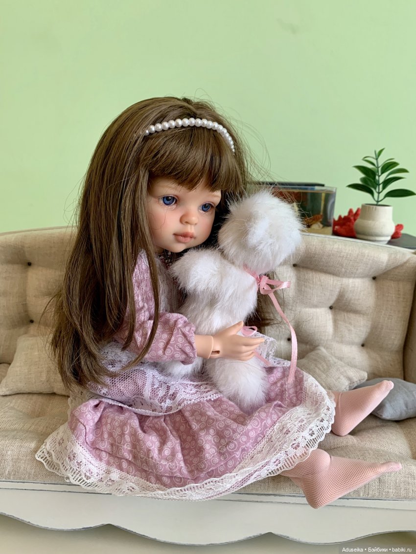 Николь и Пиксель (котик) — ООАК Paola Reina (Паола Рейна) и испанских кукол: перерисовка (фото 4)