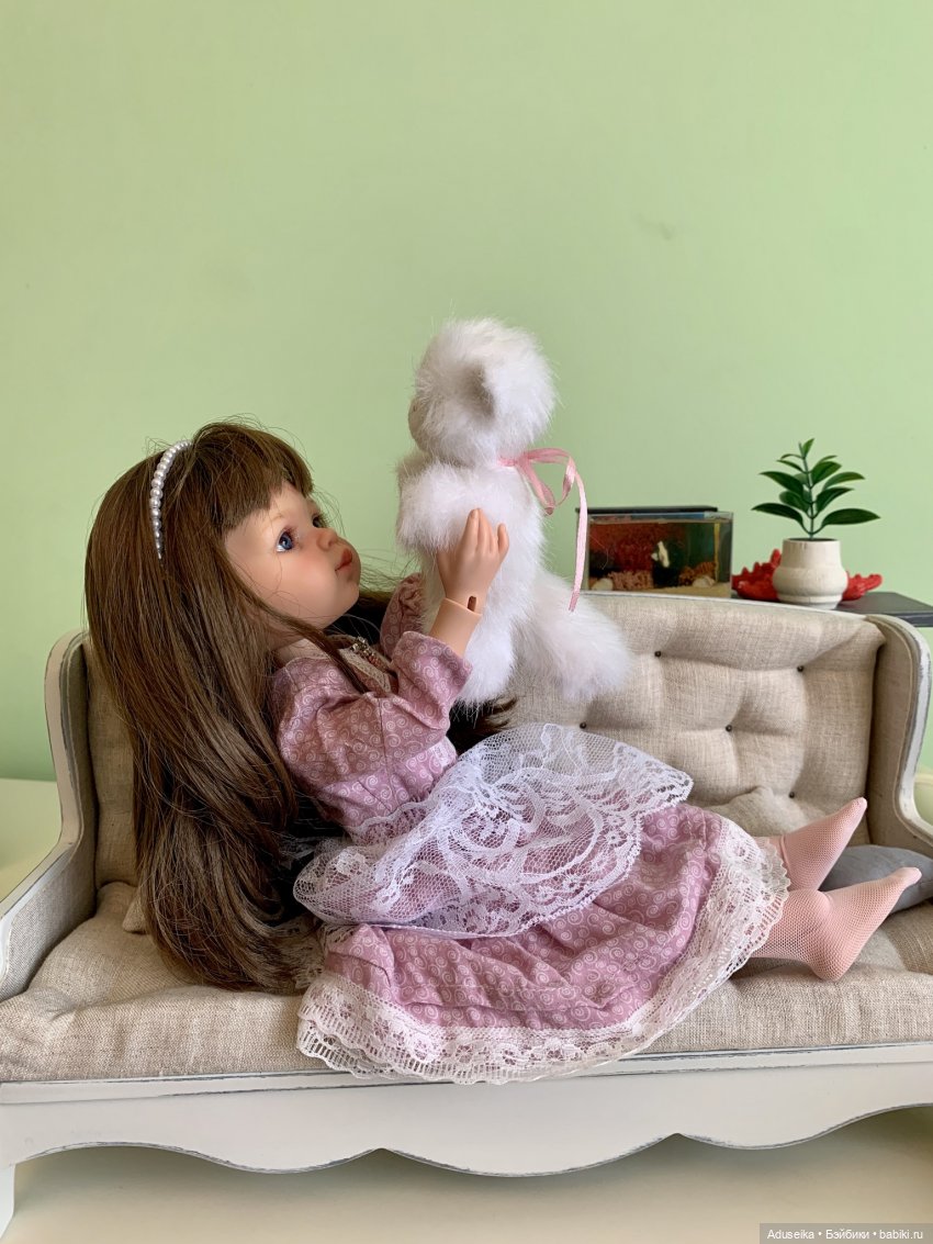 Николь и Пиксель (котик) — ООАК Paola Reina (Паола Рейна) и испанских кукол: перерисовка (фото 5)