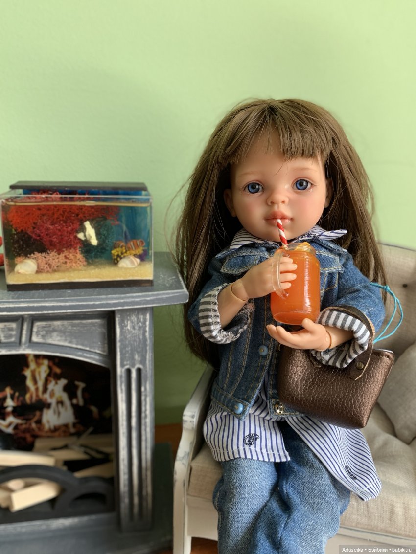 Аквариум — ООАК Paola Reina (Паола Рейна) и испанских кукол: перерисовка (фото 9)