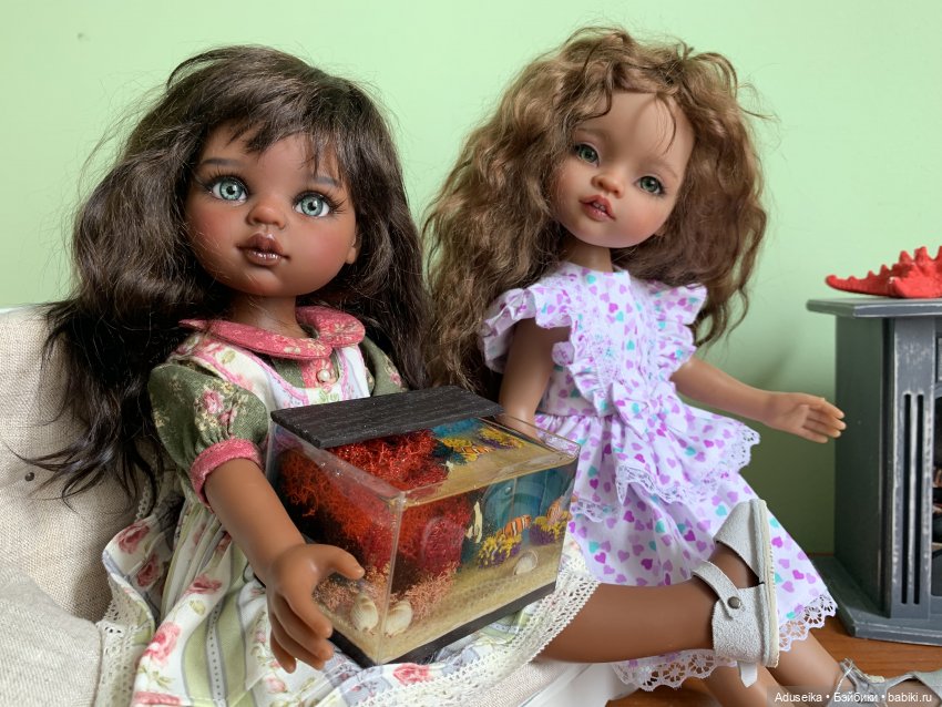 Аквариум — ООАК Paola Reina (Паола Рейна) и испанских кукол: перерисовка (фото 5)