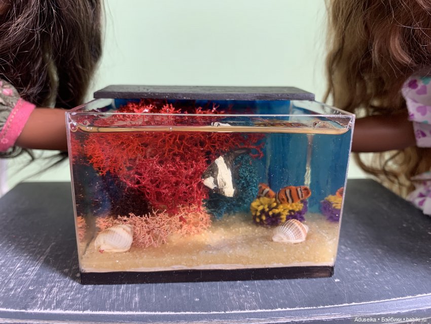 Аквариум — ООАК Paola Reina (Паола Рейна) и испанских кукол: перерисовка (фото 4)