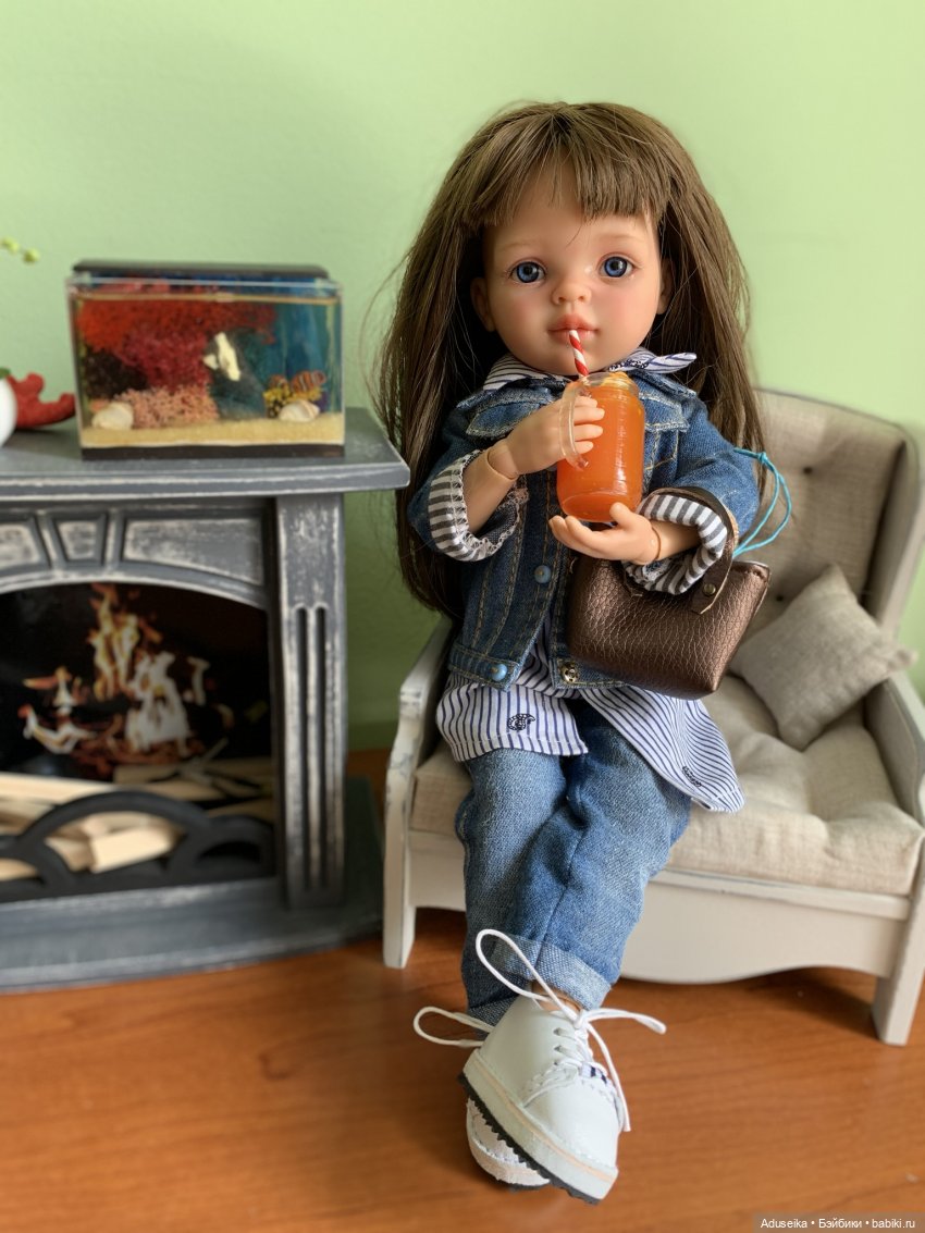 Аквариум — ООАК Paola Reina (Паола Рейна) и испанских кукол: перерисовка