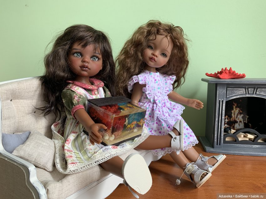 Аквариум — ООАК Paola Reina (Паола Рейна) и испанских кукол: перерисовка (фото 7)