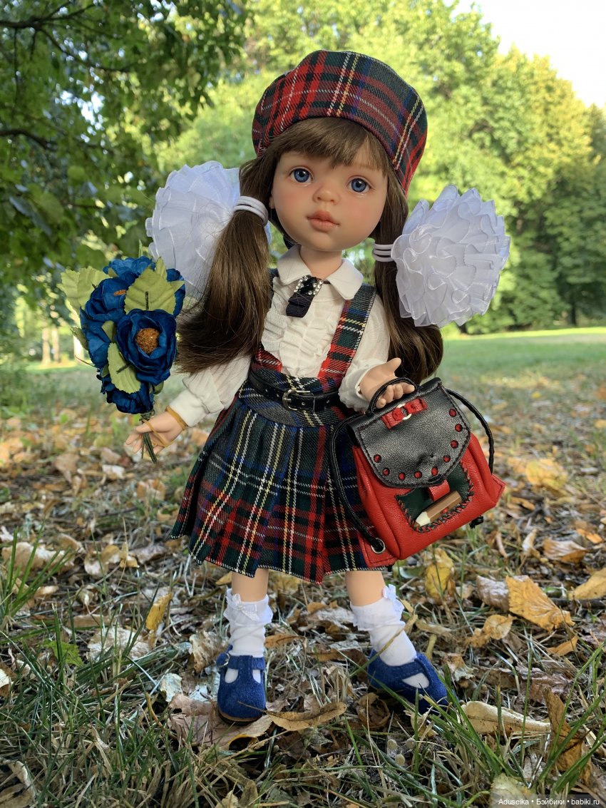 С Днём знаний — ООАК Paola Reina (Паола Рейна) и испанских кукол: перерисовка (фото 5)