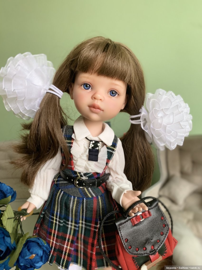 С Днём знаний — ООАК Paola Reina (Паола Рейна) и испанских кукол: перерисовка (фото 8)