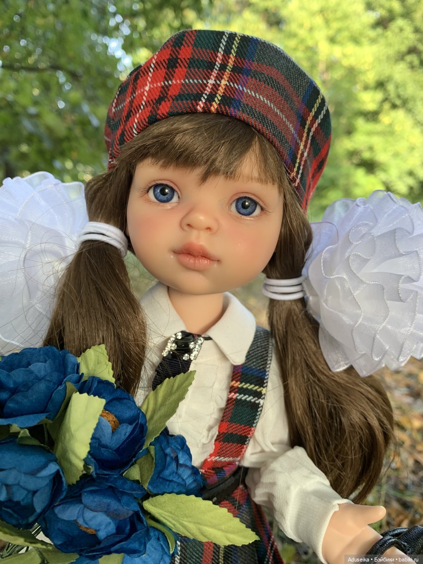 С Днём знаний — ООАК Paola Reina (Паола Рейна) и испанских кукол: перерисовка (фото 2)