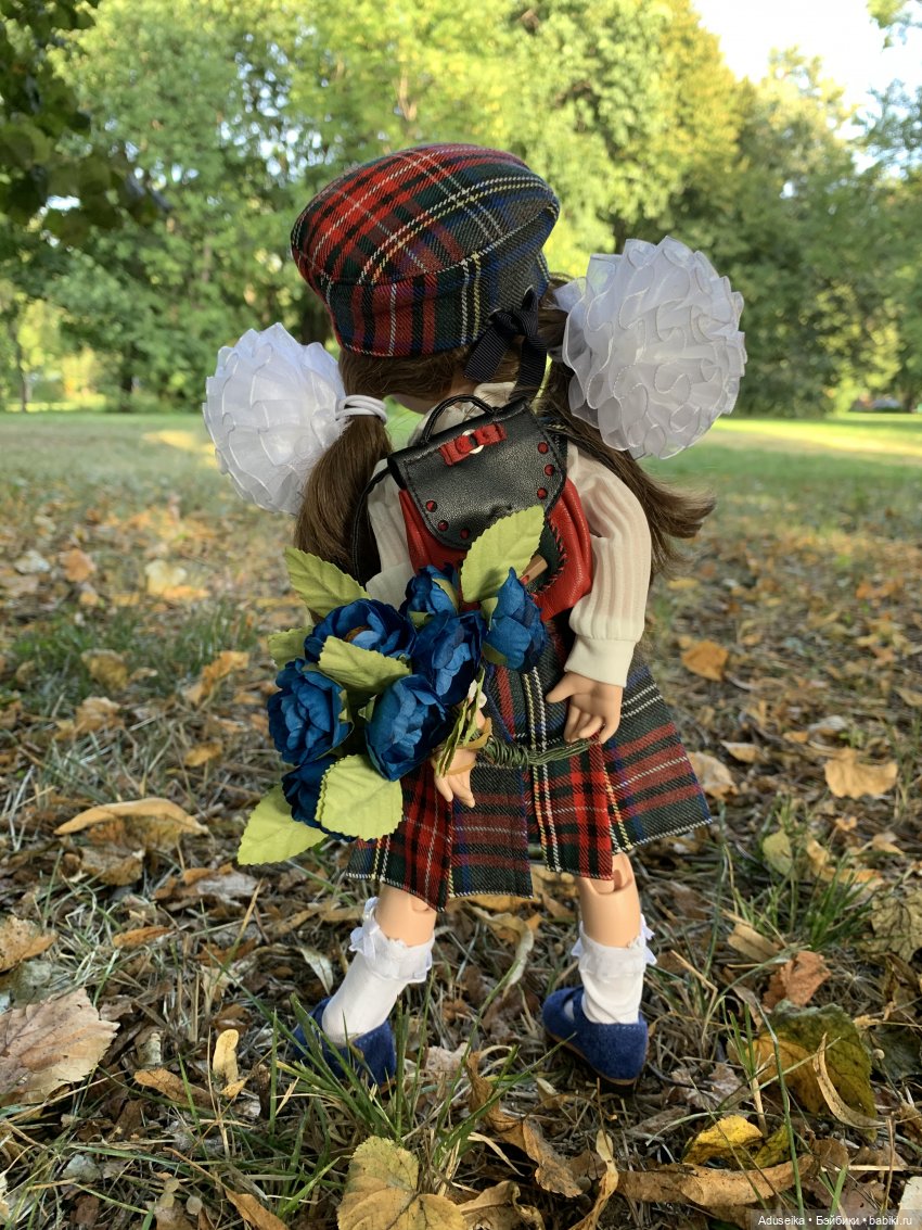 С Днём знаний — ООАК Paola Reina (Паола Рейна) и испанских кукол: перерисовка (фото 7)