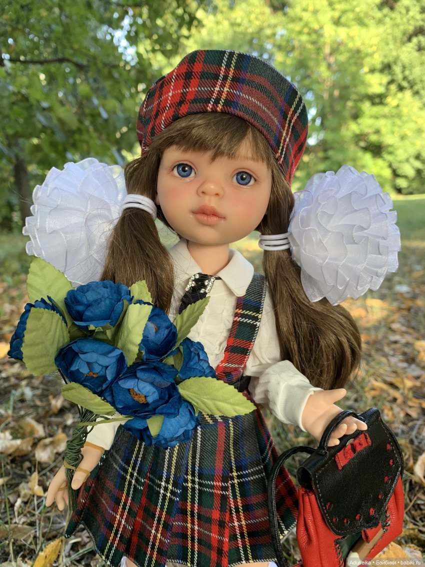 С Днём знаний — ООАК Paola Reina (Паола Рейна) и испанских кукол: перерисовка (фото 3)