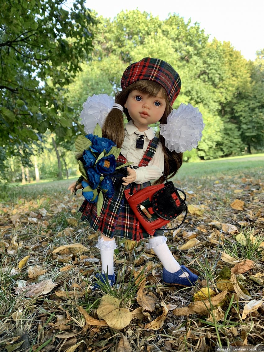 С Днём знаний — ООАК Paola Reina (Паола Рейна) и испанских кукол: перерисовка (фото 6)