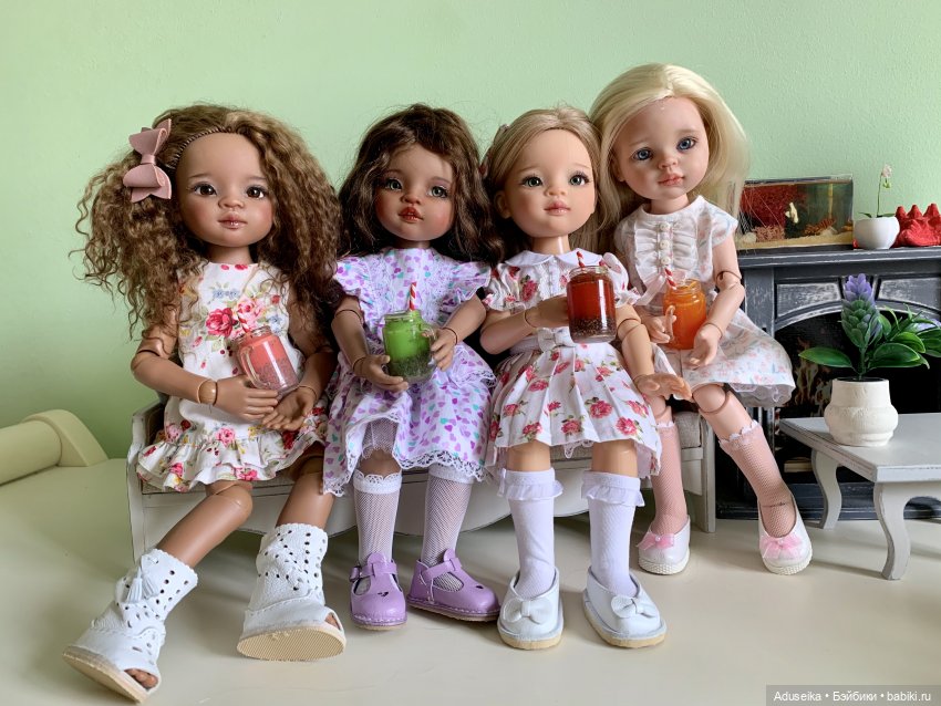 Дефффчёнки))) — ООАК Paola Reina (Паола Рейна) и испанских кукол: перерисовка