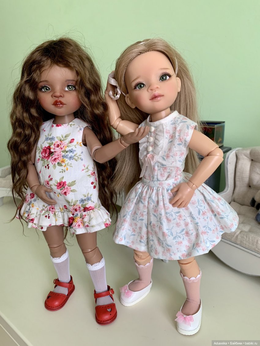 Дефффчёнки))) — ООАК Paola Reina (Паола Рейна) и испанских кукол: перерисовка