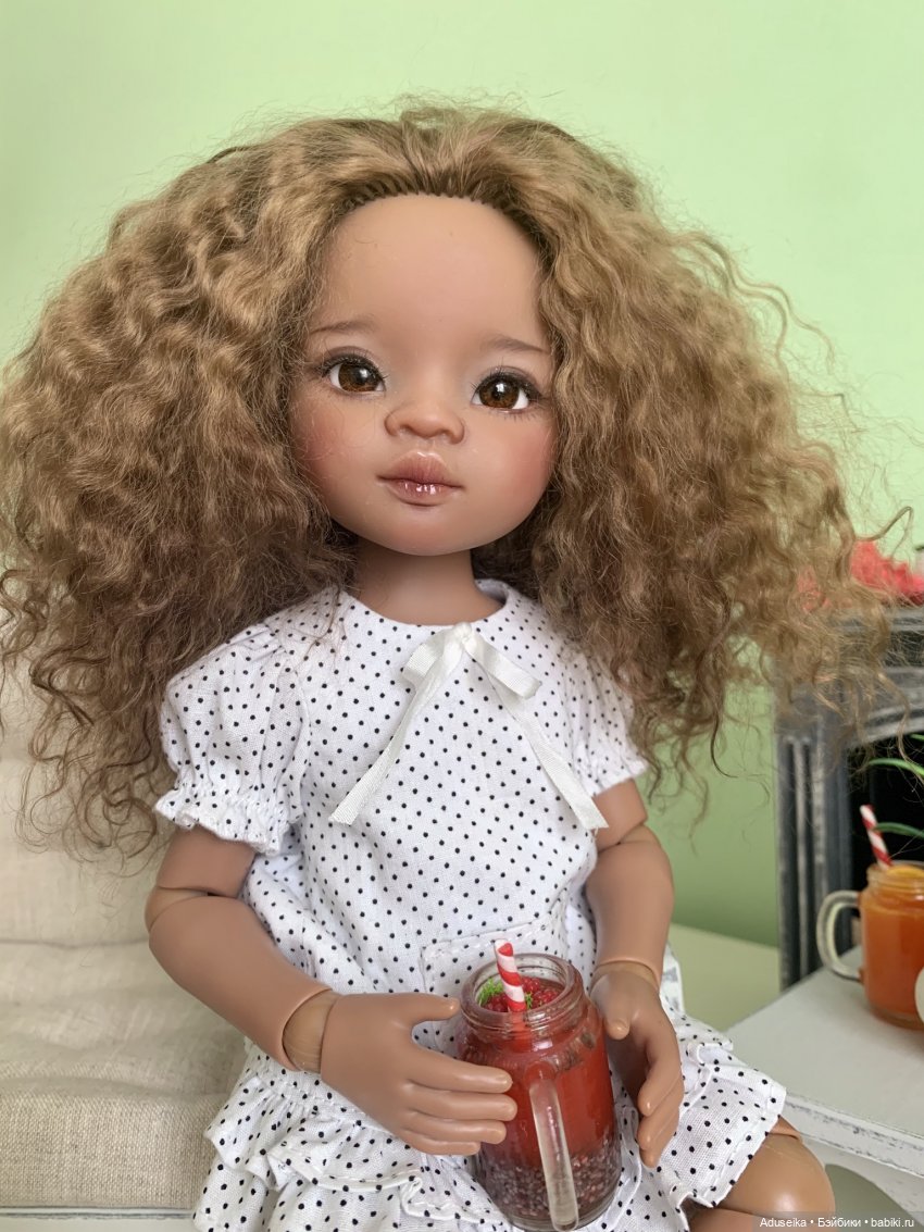 Дефффчёнки))) — ООАК Paola Reina (Паола Рейна) и испанских кукол: перерисовка (фото 8)