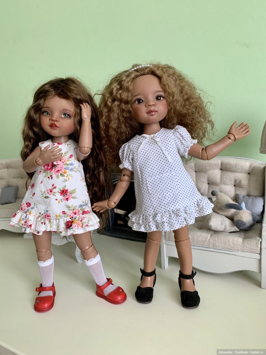 Дефффчёнки))) — ООАК Paola Reina (Паола Рейна) и испанских кукол: перерисовка (фото 7)