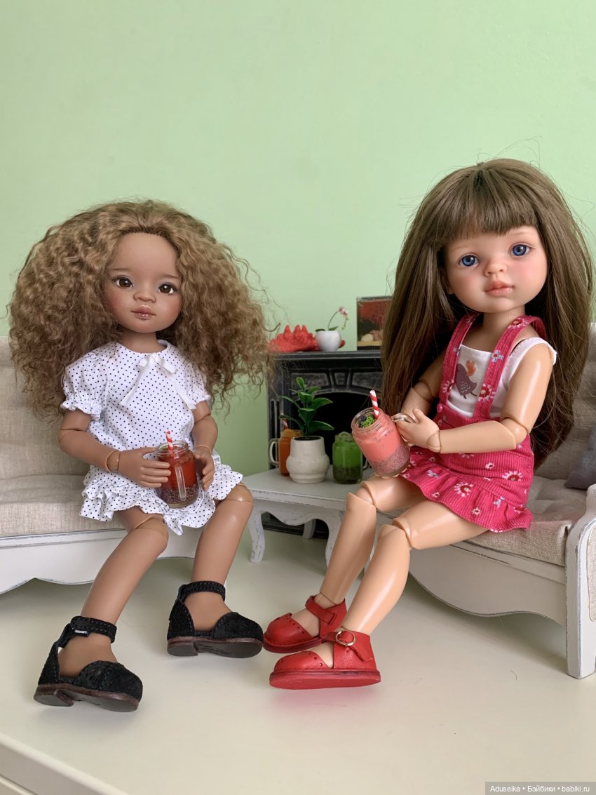 Дефффчёнки))) — ООАК Paola Reina (Паола Рейна) и испанских кукол: перерисовка