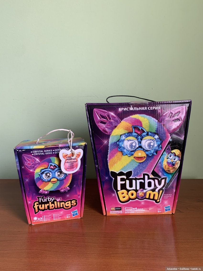 Hasbro Furby Boom Crystal Ферби Бум Кристальная серия - Hasbro. Куклы и  игрушки | Бэйбики - 272447