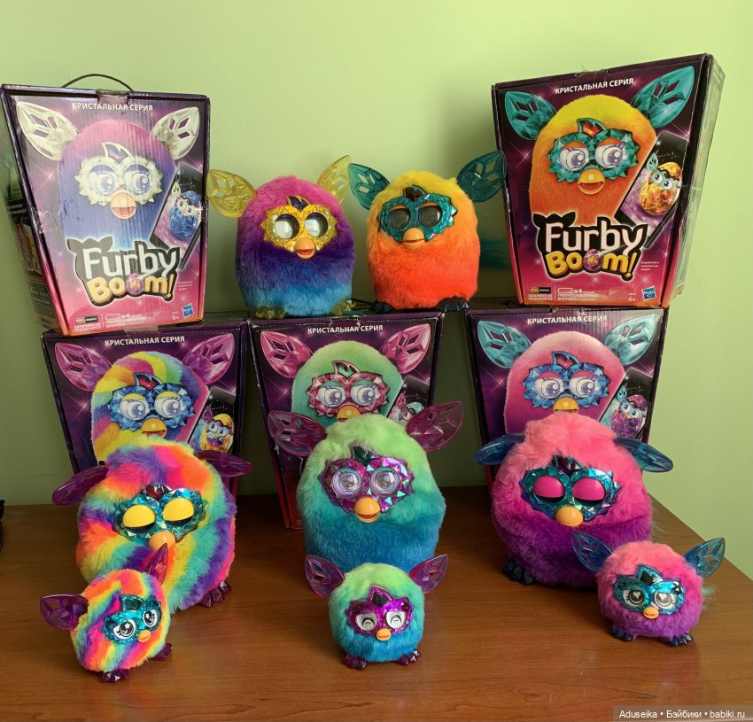Hasbro Furby Boom Crystal Ферби Бум Кристальная серия