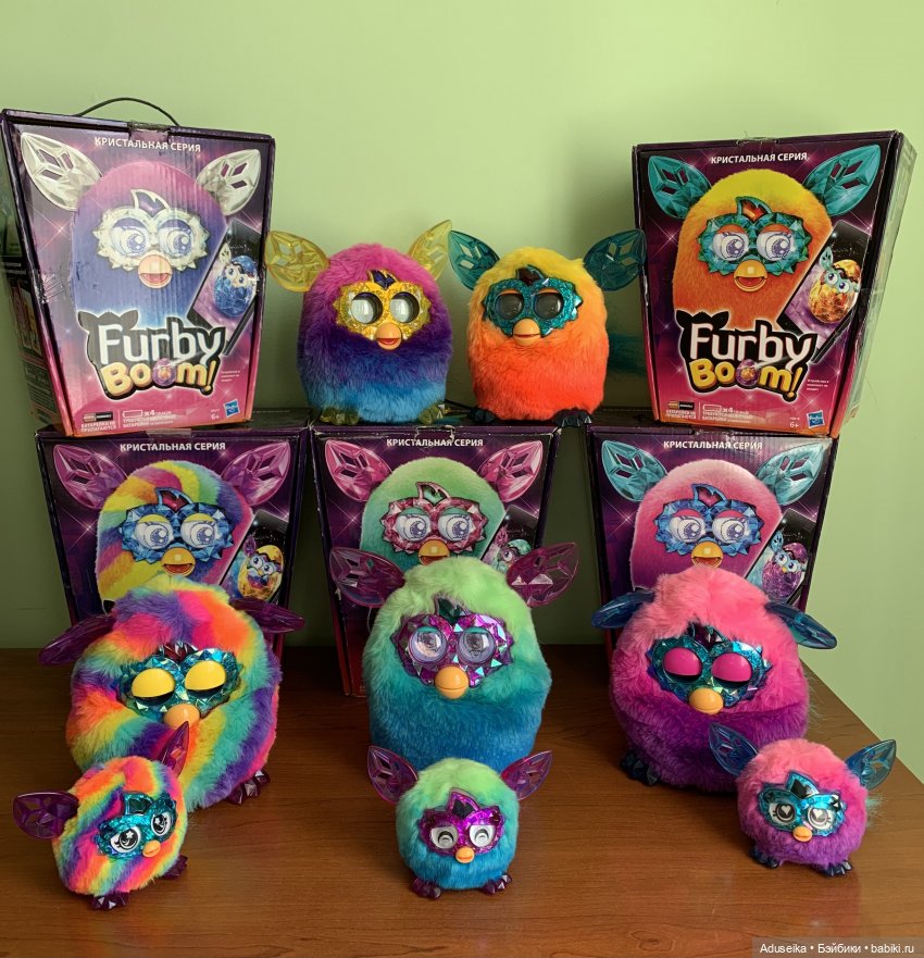 Hasbro Furby Boom Crystal Ферби Бум Кристальная серия