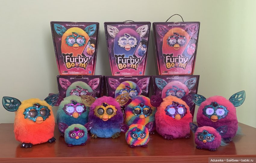 Hasbro Furby Boom Crystal Ферби Бум Кристальная серия