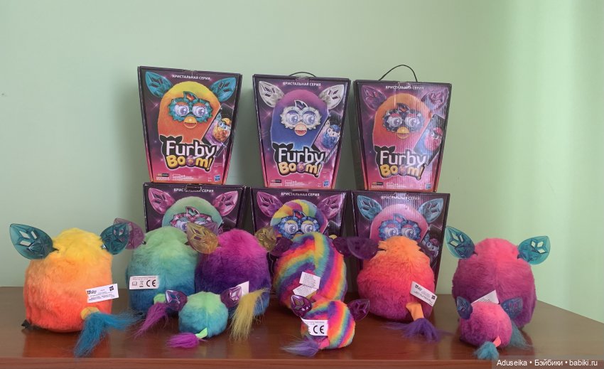 Hasbro Furby Boom Crystal Ферби Бум Кристальная серия
