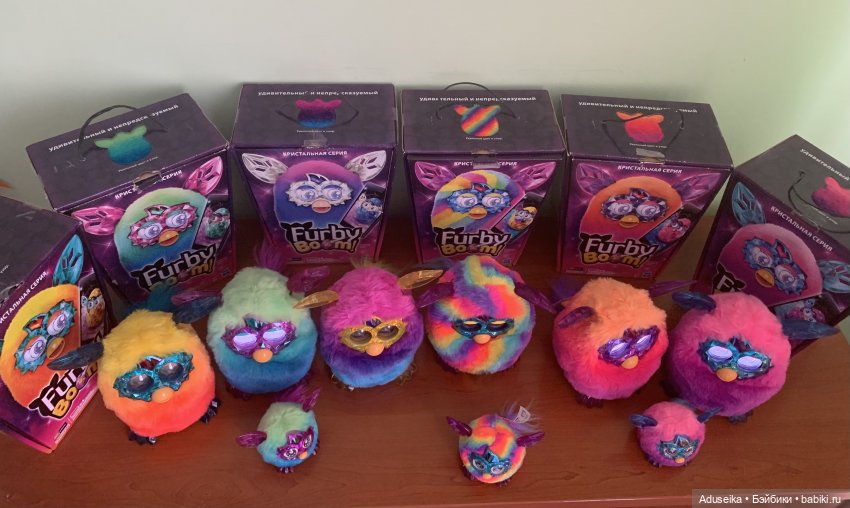 Hasbro Furby Boom Crystal Ферби Бум Кристальная серия