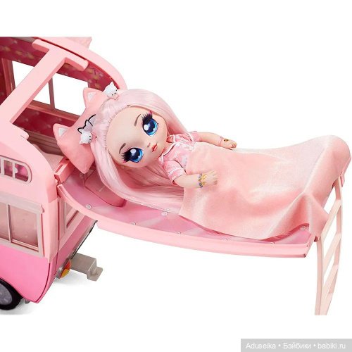 Na! Na! Na! Surprise Kitty-Cat Camper playset - все на кемпинг