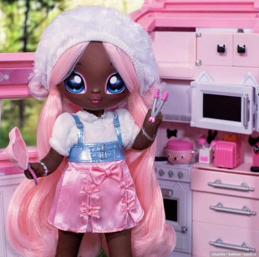 Na! Na! Na! Surprise Kitty-Cat Camper playset - все на кемпинг