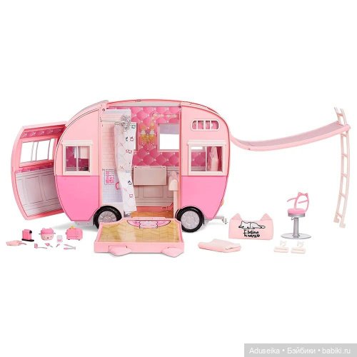 Na! Na! Na! Surprise Kitty-Cat Camper playset - все на кемпинг